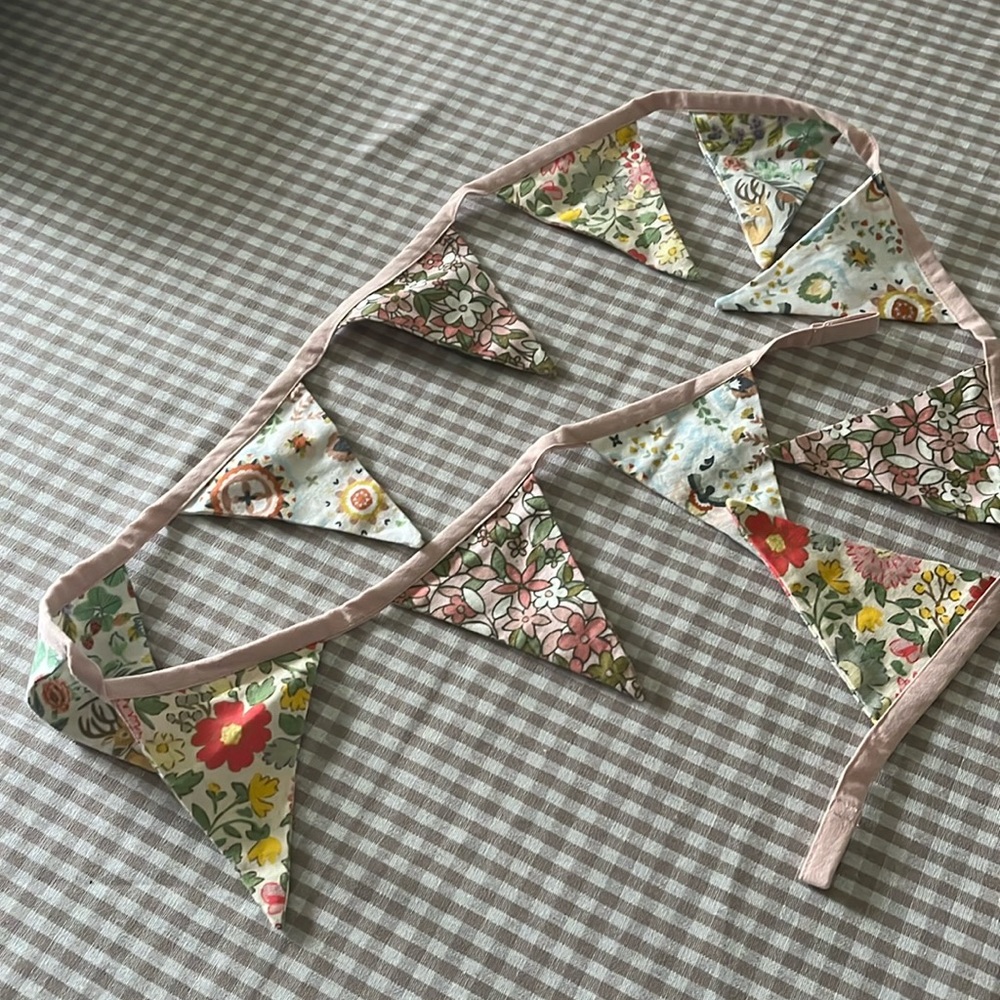 New Handmade Floral Nursery Banner Decor - Picture 2 of 4